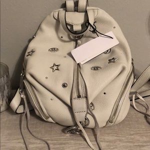 Rebecca minkoff mini Julian backpack with charms